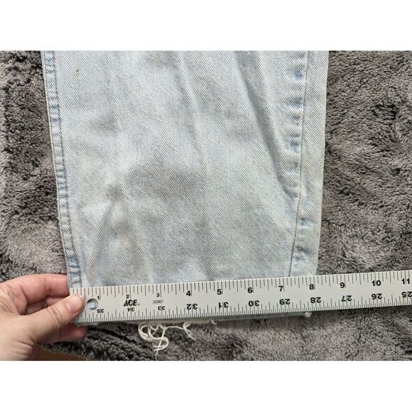 Vintage SilverTab Levi's Baggy Y2K Jeans Men's Size 32 Light Wash - Picture 7 of 14